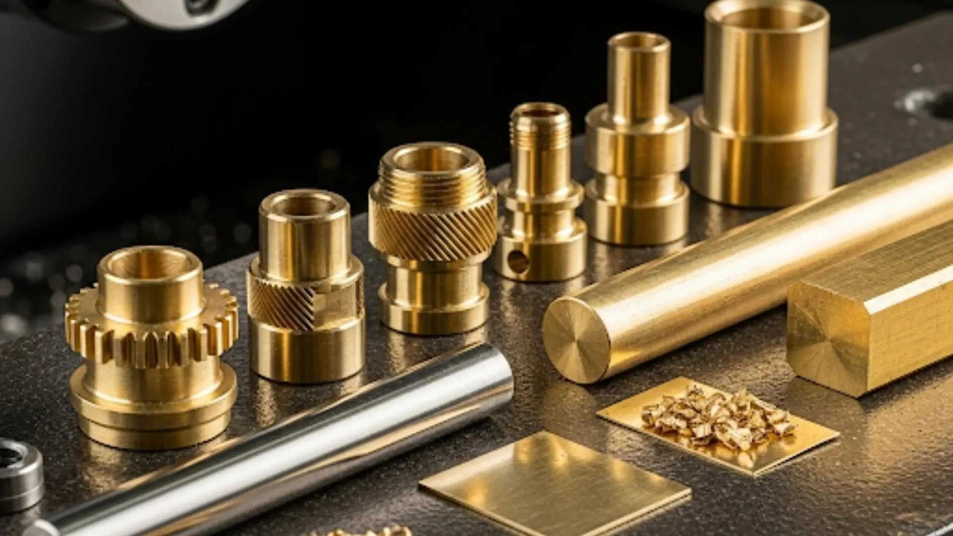 Brass CNC Turned Parts